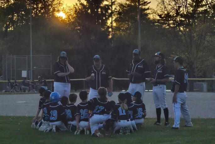 kitchener panther coaches huddle